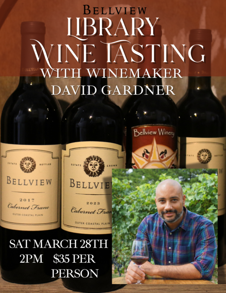 event library wine tasting with winemaker david bellview winery ma 768x994