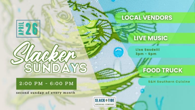 event slacker sunday slack tide brewing april 12 2026 768x432
