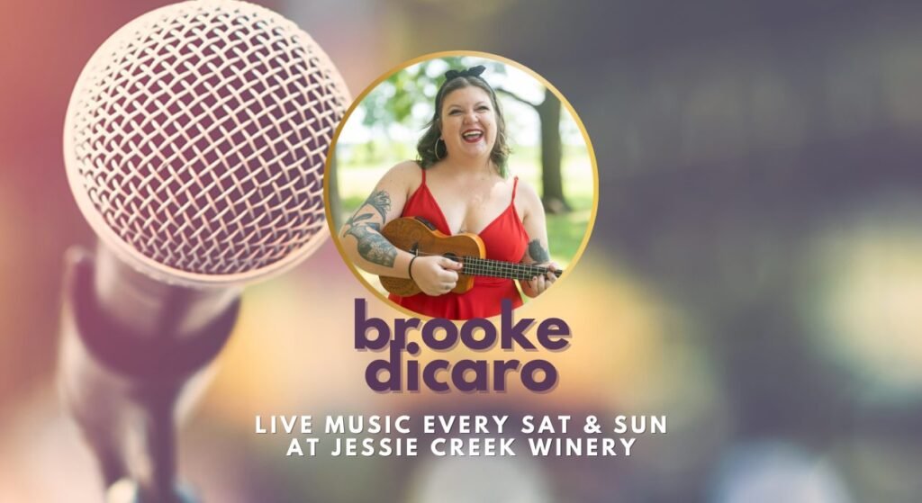 event brooke dicaro live music jessie creek winery april 19 2026 1024x559