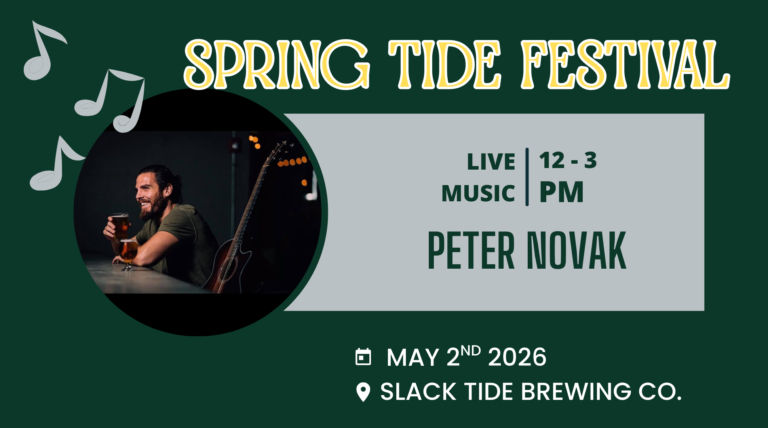 event live music dean dunlevy slack tide brewing may 2 2026 768x428