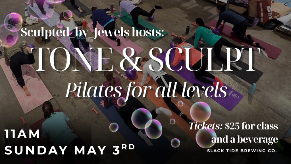event tone sculpt pilates for all levels slack tide brewing may 3 1024x576