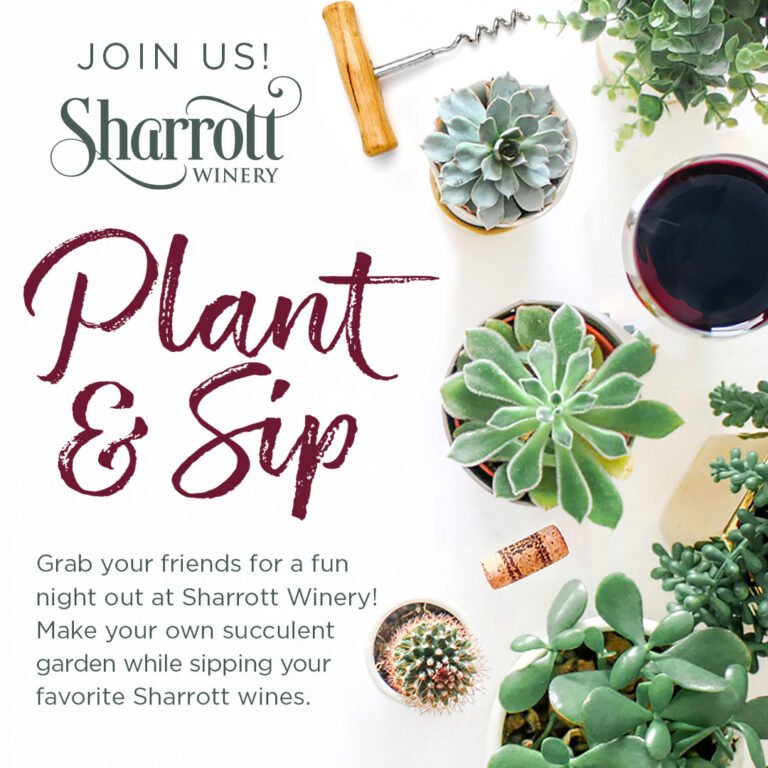 event barnyard friends plant sip sharrott winery may 14 2026 768x768