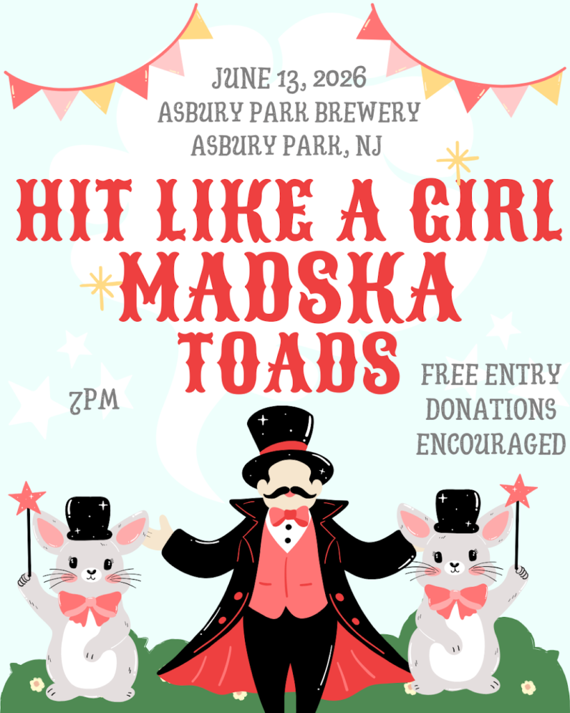 event hit like a girl madska toads asbury park brewery june 13 202 819x1024