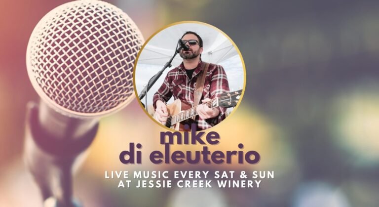 event mike dieleuterio live music jessie creek winery may 17 2026 768x419