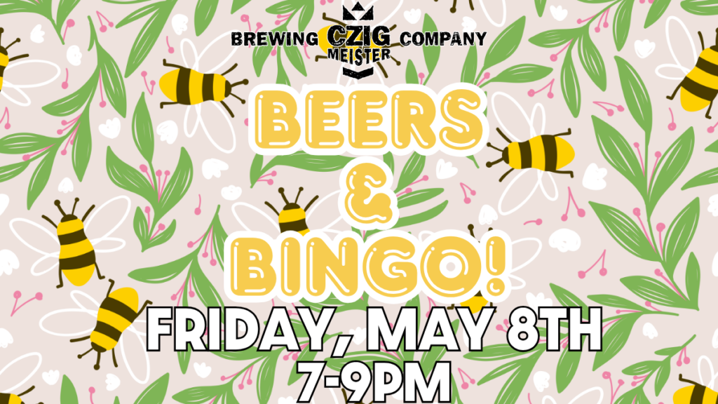 event music bingo night czig meister brewing may 29 2026 1024x576