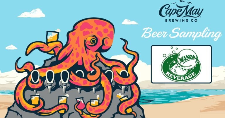 event sampling at manoa beverage cape may brewing co rio grande ma 768x403
