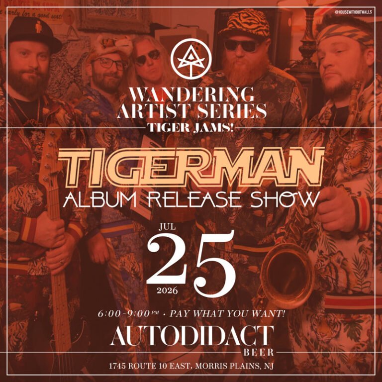 event tigerman album release wandering artist series autodidact be 768x768