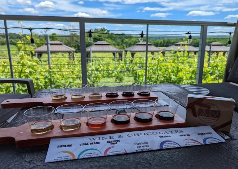Wine and Chocolate Tasting flight 768x547
