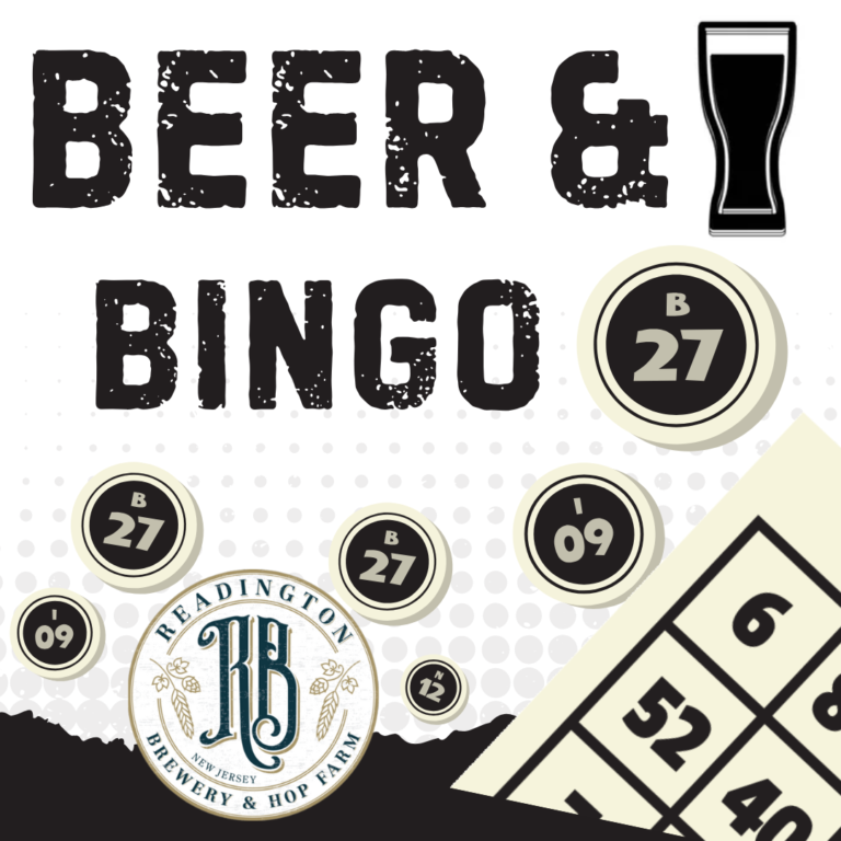 event beer and bingo readington brewery june 17 2026 768x768