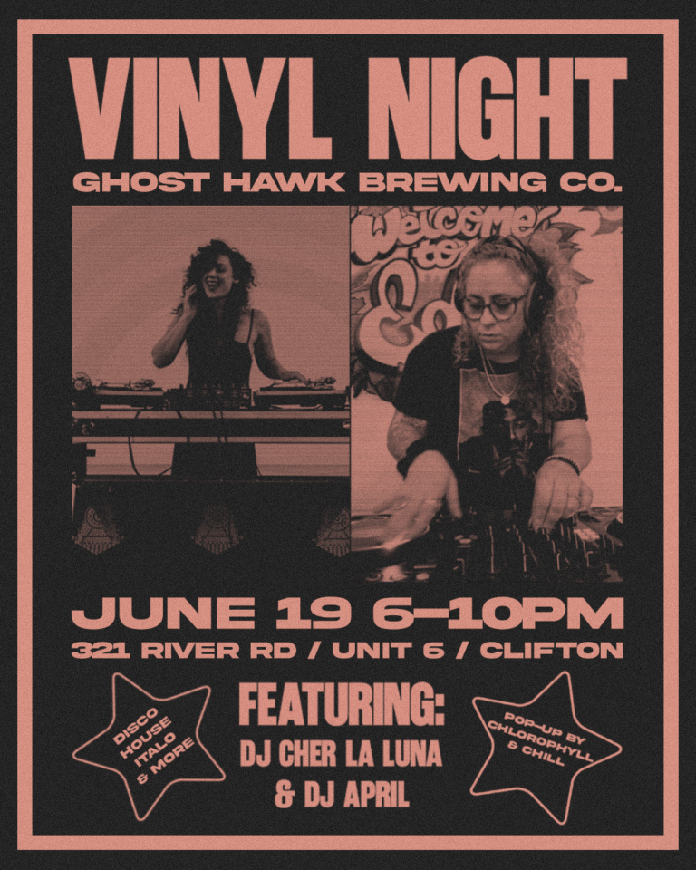 event ghbc presents vinyl night featuring dj april ghost hawk brew 1 768x960