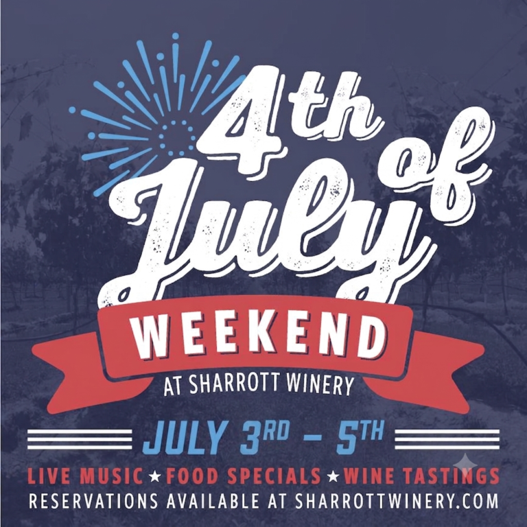 event july 4th weekend sharrott winery july 3 2026 768x768