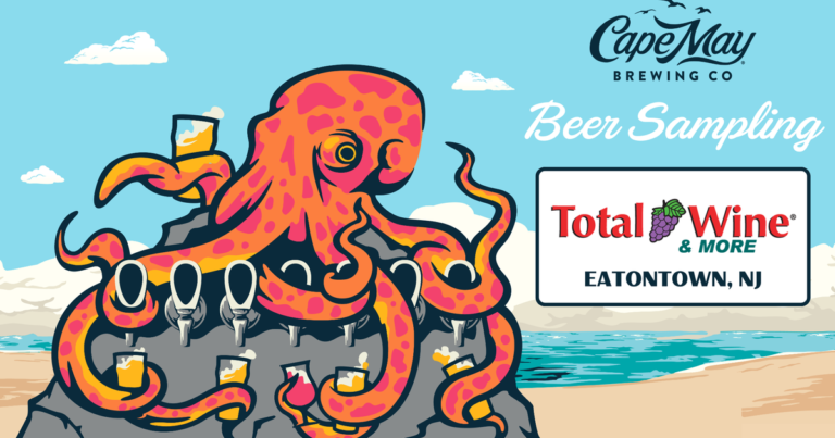 event sampling at total wine eatontown nj cape may brewing co rio 768x403