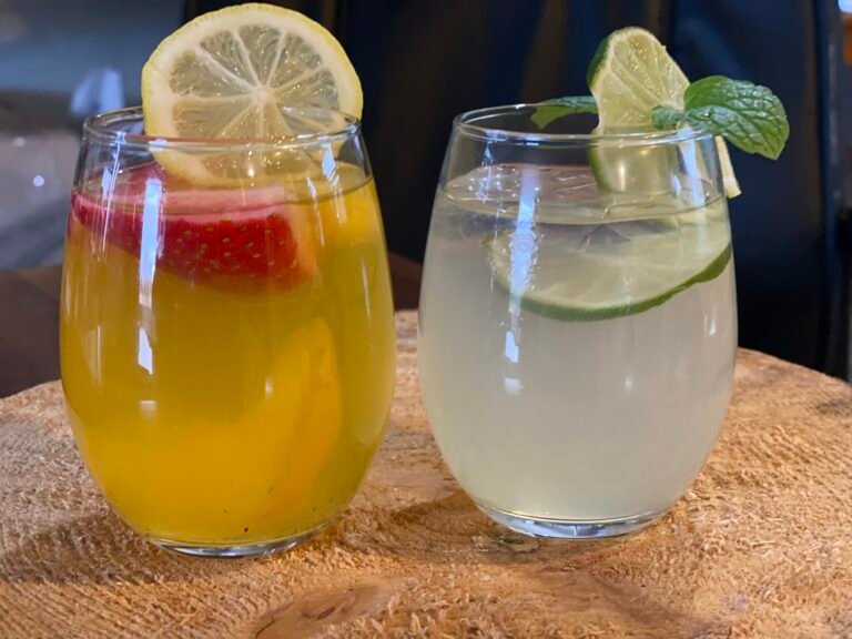 Wine cocktails and mocktails 768x576