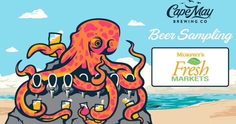 event sampling at murphy s market in tabernacle nj cape may brewin 768x403